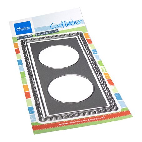 Marianne Design Vágósablon - Mini slimline 2 circles - Craftable (1 csomag)