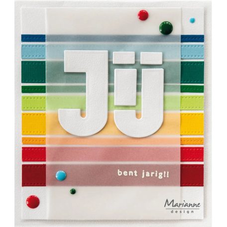 Marianne Design Vágósablon - Strips - Creatable (1 csomag)