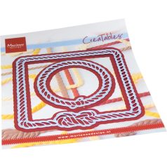   Marianne Design Vágósablon - Rope frames - Square & Circle - Creatable (1 csomag)