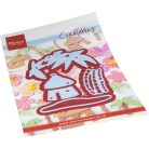 Marianne Design Vágósablon - Palm tree island - Creatable (1 csomag)