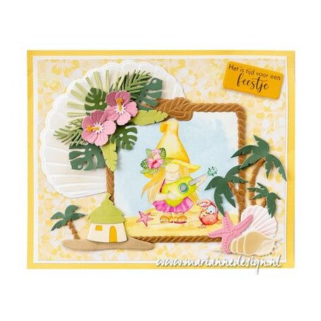 Marianne Design Vágósablon - Palm tree island - Creatable (1 csomag)