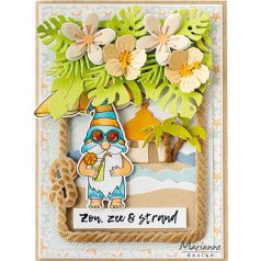   Marianne Design Vágósablon - Tropical flower set - Creatable (1 csomag)