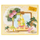 Marianne Design Vágósablon - Tropical flower set - Creatable (1 csomag)