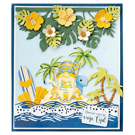 Marianne Design Vágósablon - Tropical flower set - Creatable (1 csomag)