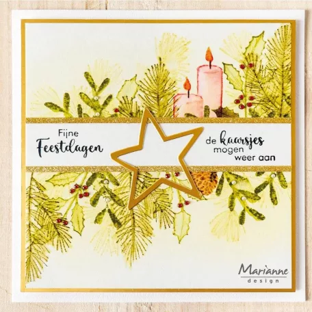 Marianne Design Szilikonbélyegző - Pine - Silhouette Art - Clear Stamps (1 csomag)