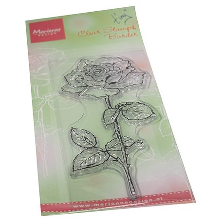 Marianne Design Szilikonbélyegző - Tiny's borders - Rose - Clear Stamps (1 csomag)