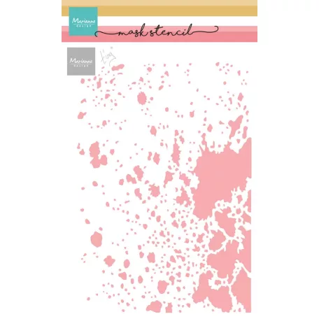 Marianne Design Stencil - Tiny's Ink stains - Stencils (1 db)