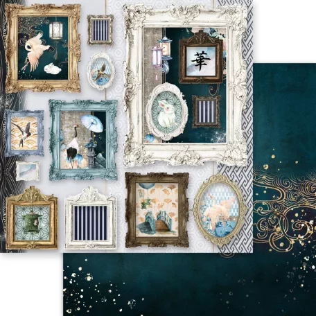 Memory Place Papírkészlet 12" (30 cm) - Moon Bunny Dream - Paper Pack (12 lap)