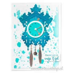 Marianne Design Matrica - Clockwork - Stickers (1 ív)