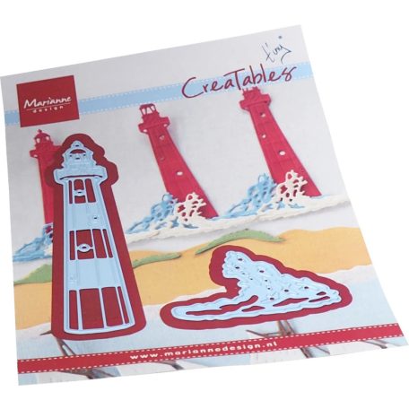 Marianne Design Vágósablon - Tiny's Lighthouse & surf - Collectable (1 csomag)