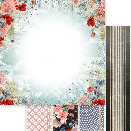 Memory Place Papírkészlet 12" (30 cm) - Moon Bunny - Paper Pack (12 lap)