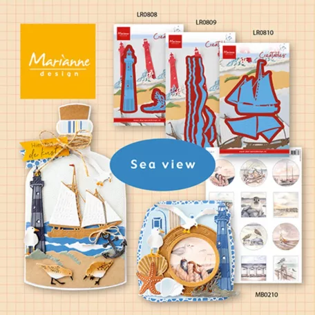 Marianne Design Vágósablon - Tiny's Dunes - Collectable (1 csomag)