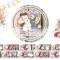Memory Place Dekorációs ragasztószalag 15 mm - Moon Bunny -  - Washi Tape (1 db)