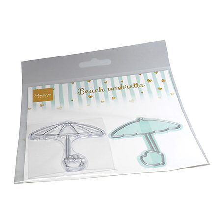 Marianne Design Vágósablon bélyegzővel - Beach Umbrella - Stamp & die kit (1 csomag)