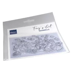   Marianne Design Szilikonbélyegző - Tiny's Art - Seashells - Clear Stamps (1 csomag)
