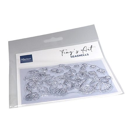 Marianne Design Szilikonbélyegző - Tiny's Art - Seashells - Clear Stamps (1 csomag)