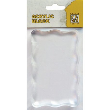 Nellie's Choice Akril Blokk 5x8 cm - Bélyegző markolat - Acrylic Blocks (1 db)