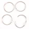 Albumkarika 38 mm - Silver - Ezüst - Book binding rings (12 db)