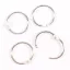 Albumkarika 32 mm - Silver - Ezüst - Book binding rings (12 db)