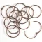 Albumkarika 50 mm - Copper - Réz - Book binding rings (12 db)