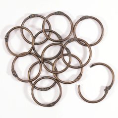   Albumkarika 32 mm - Copper - Réz - Book binding rings (12 db)