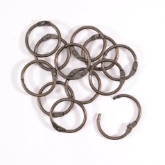   Albumkarika 25 mm - Copper - Réz - Book binding rings (12 db)