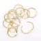 Albumkarika 25 mm - Gold - Arany - Book binding rings (12 db)