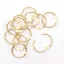 Albumkarika 25 mm - Gold - Arany - Book binding rings (12 db)