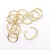 Albumkarika 20 mm - Gold - Arany - Book binding rings (12 db)