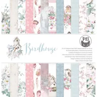   P13 Scrapbook papírkészlet 12" (30 cm) - Birdhouse - Paper Collection Set (12 lap)