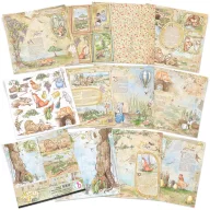   Ciao Bella Scrapbook papírkészlet 8" (20 cm) - Aesop's Fables - Paper Pad (12 lap)