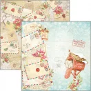 Ciao Bella Scrapbook papírkészlet 8" (20 cm) - Dear Santa - Paper Pad (12 lap)