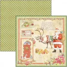 Ciao Bella Scrapbook papírkészlet 8" (20 cm) - Dear Santa - Paper Pad (12 lap)