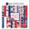 Carta Bella Papírkészlet 6" (15 cm) - Paper Pad - Fourth Of July (24 lap)