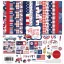Carta Bella Papírkészlet 12" (30 cm) - Collection Kit - Fourth Of July (1 csomag)