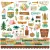 Simple Stories Matrica 12" (30 cm) - Cardstock Stickers - Trail Mix (1 ív)