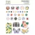 Simple Stories Díszítőelem  - Decorative Brads - The Little Things (1 csomag)