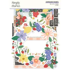   Simple Stories Chipboard  - Chipboard Frames - The Little Things (1 csomag)
