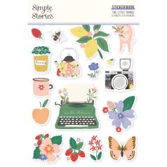   Simple Stories Matrica  - Sticker Book - The Little Things (12 ív)