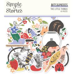   Simple Stories Kivágatok  - Bits & Pieces - The Little Things (1 csomag)