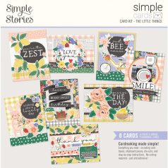 Kivágatok , Simple Cards Kit / The Little Things (1 csomag)