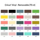 Öntapadós fólia lapok - visszaszedhető 12" (30 cm), Removable Removable/ Premium Vinyl (70 ív)