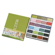   Kuretake Gansai Tambi Akvarell festék készlet - Set 24 Colours II (24 szín)
