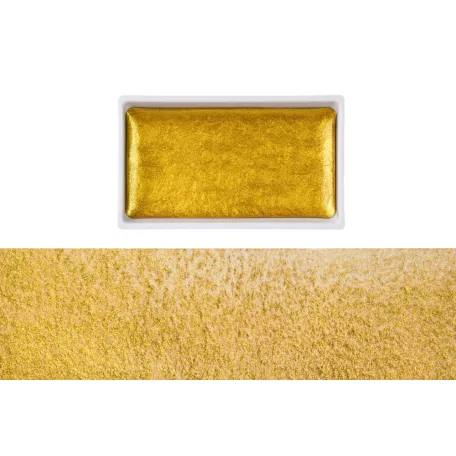 Kuretake Gansai Tambi Akvarell festék #903 Yellow Gold (1 db)