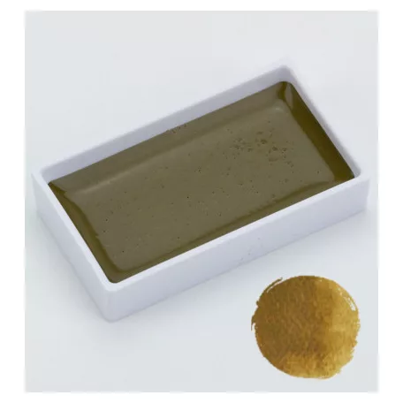 Kuretake Gansai Tambi Akvarell festék - Yellow Brown (1 db)