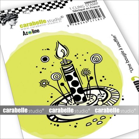 Carabelle Studio Gumibélyegző Small - Une Bougie À Souffler - Cling Stamp (1 db)