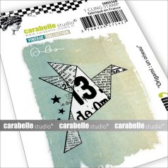   Carabelle Studio Gumibélyegző Small - Origami Un Oiseau - Cling Stamp (1 db)