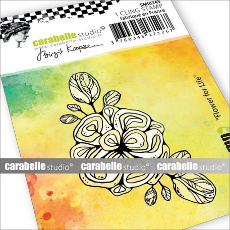 Carabelle Studio Gumibélyegző Small - Flower for Life by Birgit Koopsen - Cling Stamp (1 db)