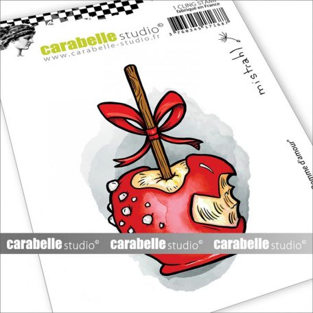 Carabelle Studio Gumibélyegző A7 - Pomme D’Amour - Cling Stamp (1 db)