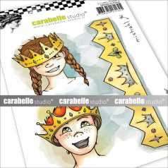   Carabelle Studio Gumibélyegző A6 - Roi Et Reine - Cling Stamp (1 db)